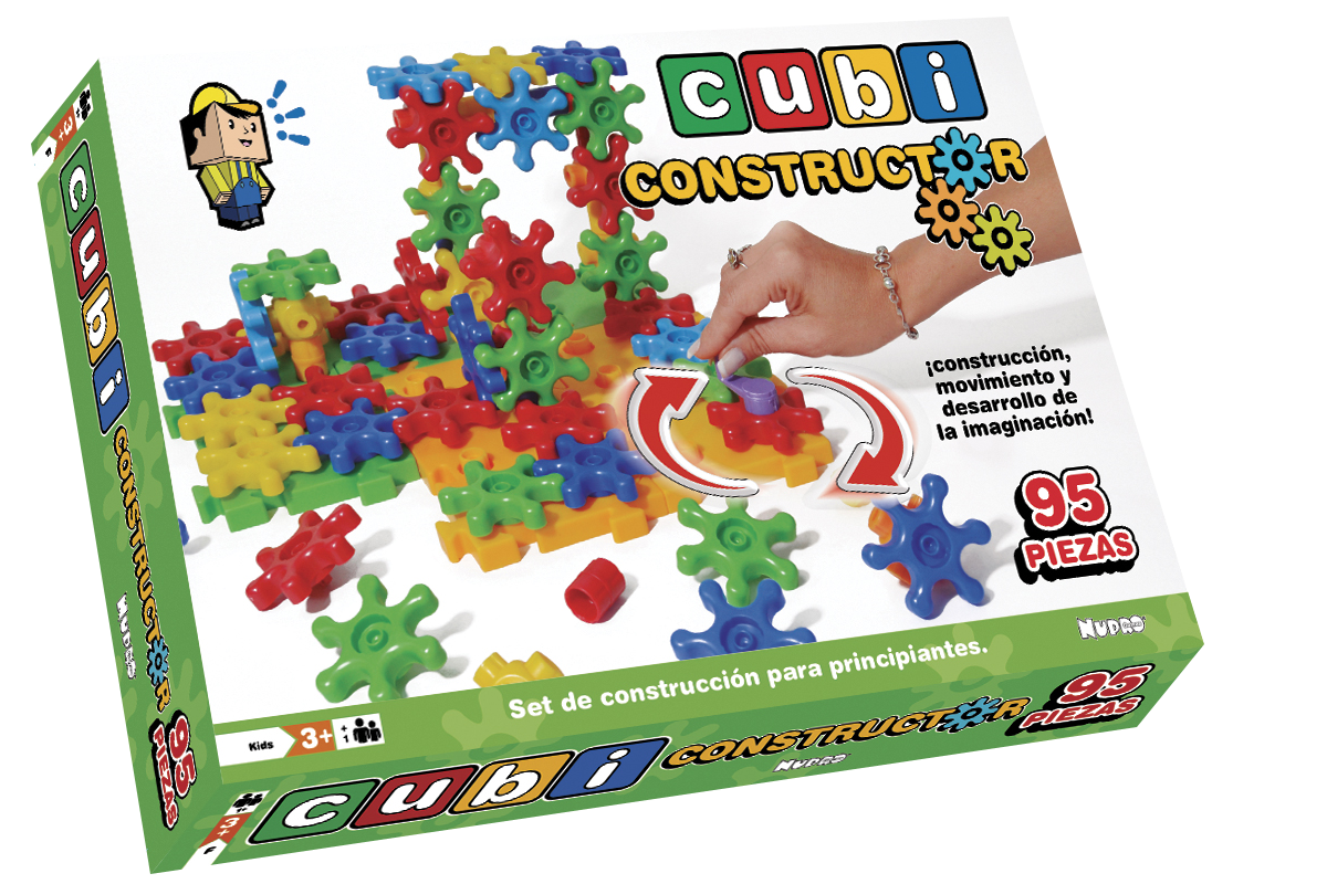 Cubiconstructor x 95 piezas.